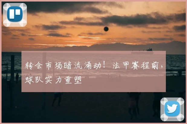 转会市场暗流涌动！法甲赛程前，球队实力重塑